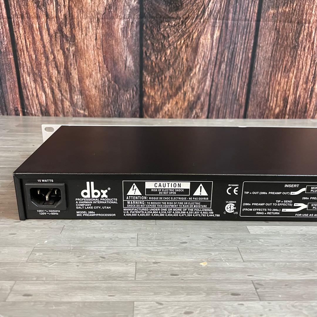 dbx ディービーエックス 286s マイクプリアンプ DBX286SV