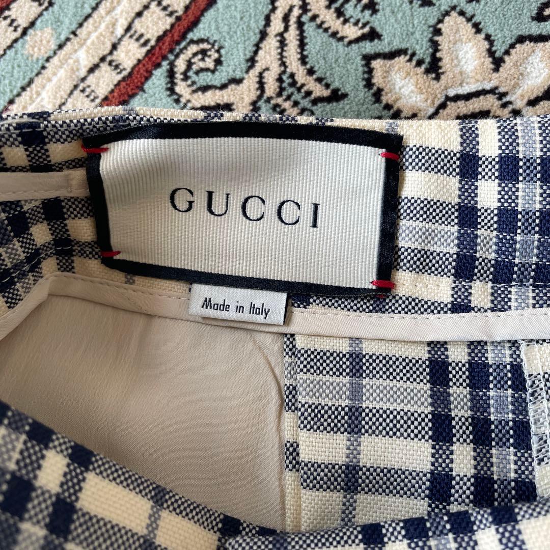 グッチ　gucci ガウチョ　パンツ