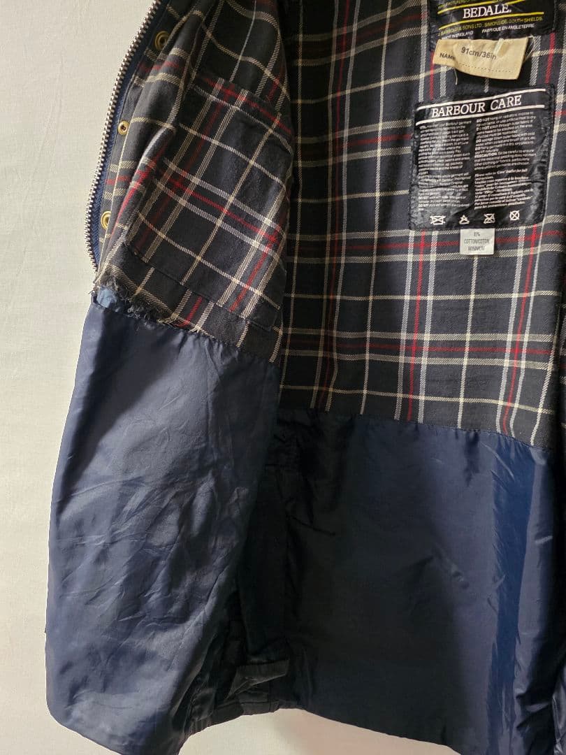 ナ*サ様 Barbour BEDALE ヴィンテージ 4フラップポケット 36イ