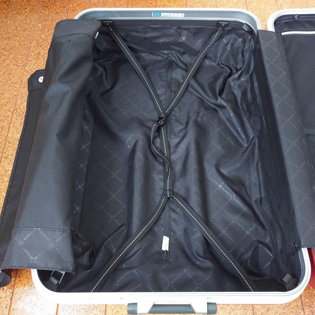 サンコー スーツケース MGC1 93L オレンジ色 ハードタイプ TSAロック