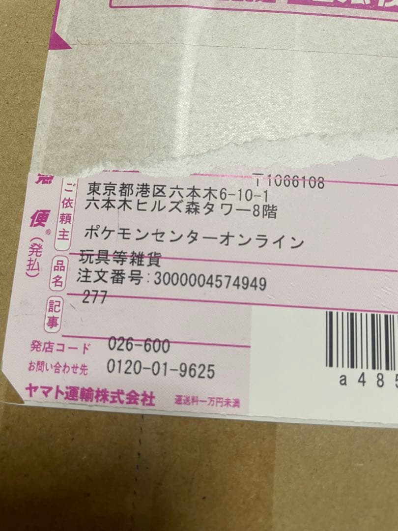ポケモンセンター　トウホクスペシャルボックス 新品未開封　再販当選品