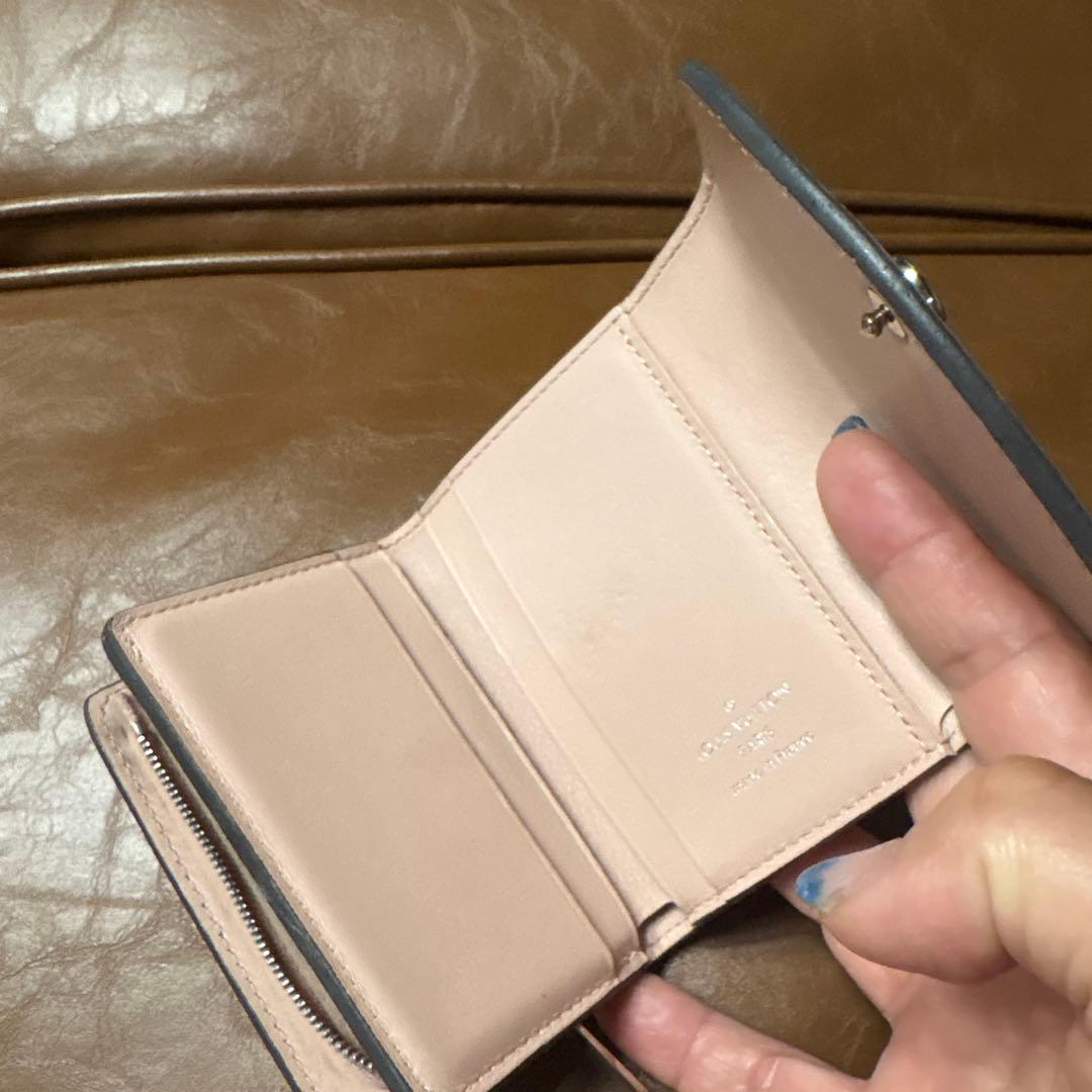 Louis Vuitton 三つ折り財布 ピンク