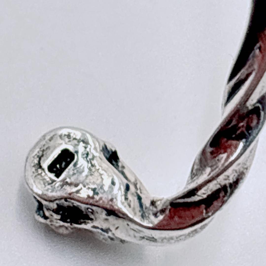 希少　スターリンギア ツイステッド バングル　シルバー925