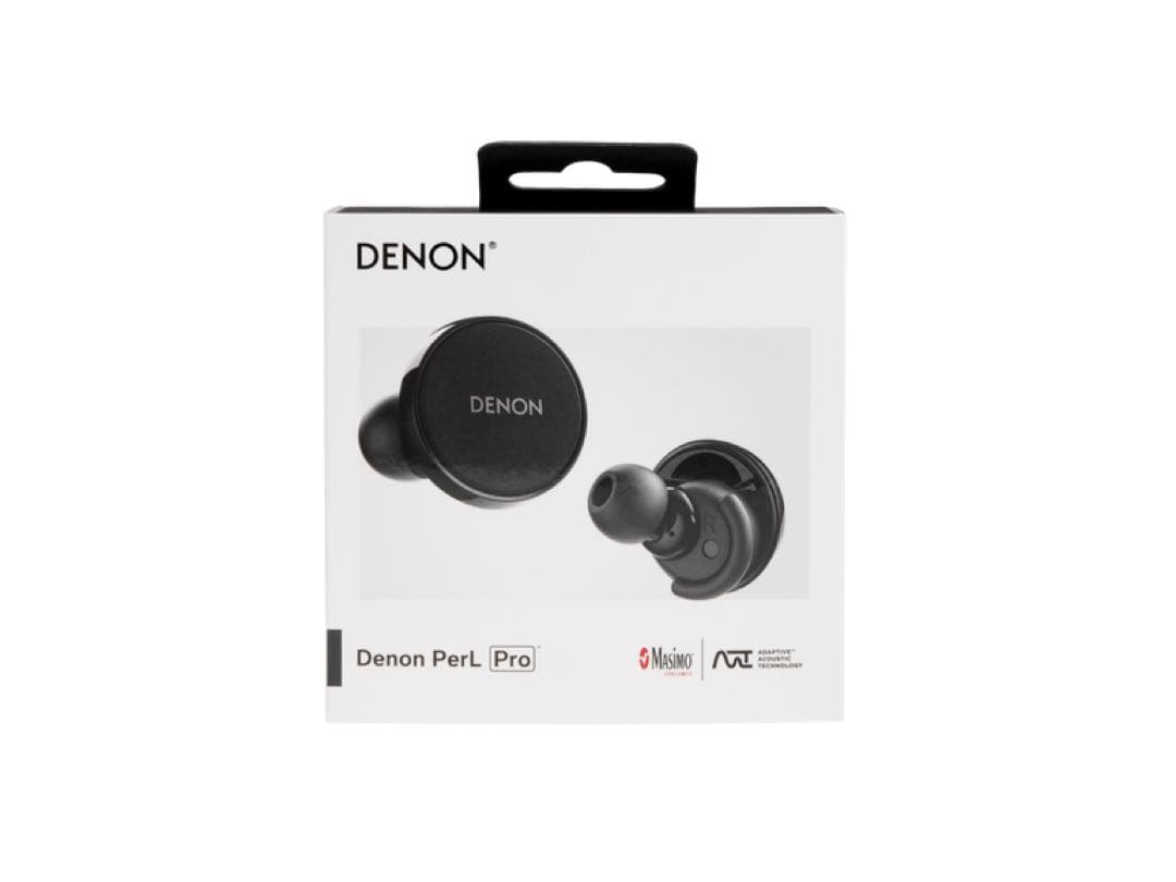 DENON PerL Pro ワイヤレスイヤホン ブラック