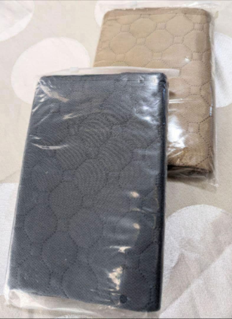 【新品】トイレ　ペットシート　吸水　おしっこ　犬　猫　2枚組　洗える　グレー