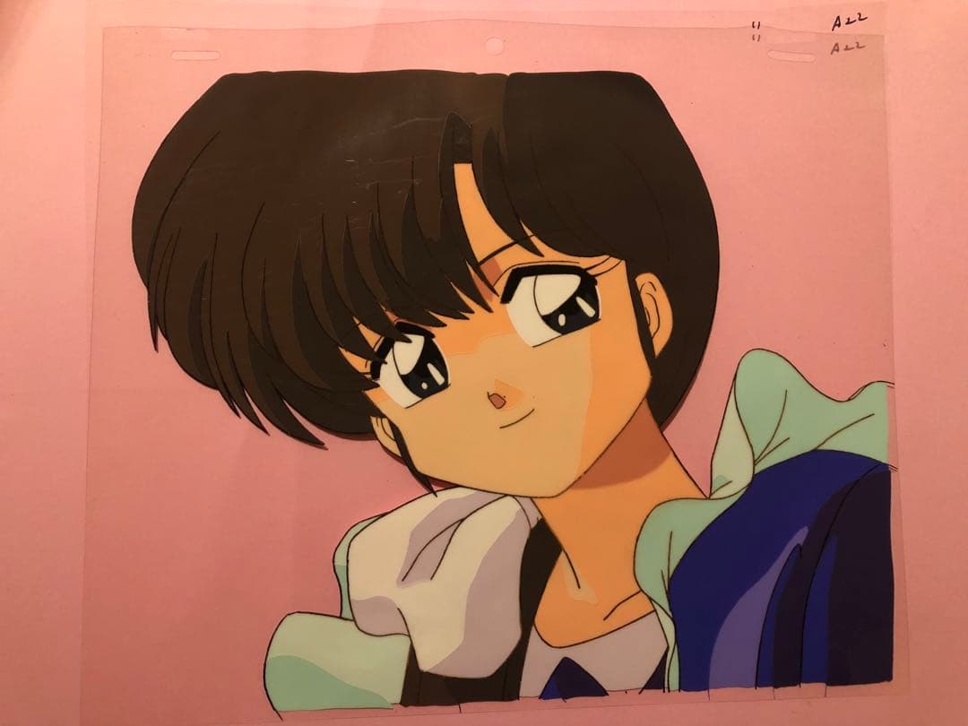 【希少】【当時モノ】 らんま 1/2 天道かすみ セル画