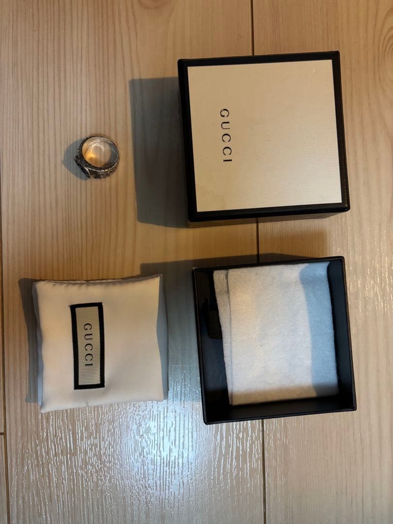 GUCCI インターロッキングGリング サイズ21