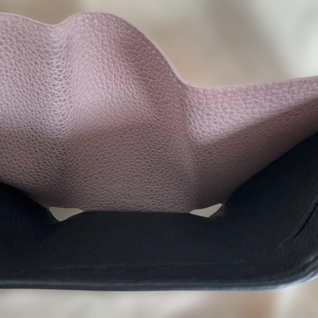 LOUIS VUITTON ポルトフォイユ ロックミニ ベージュ ブラック