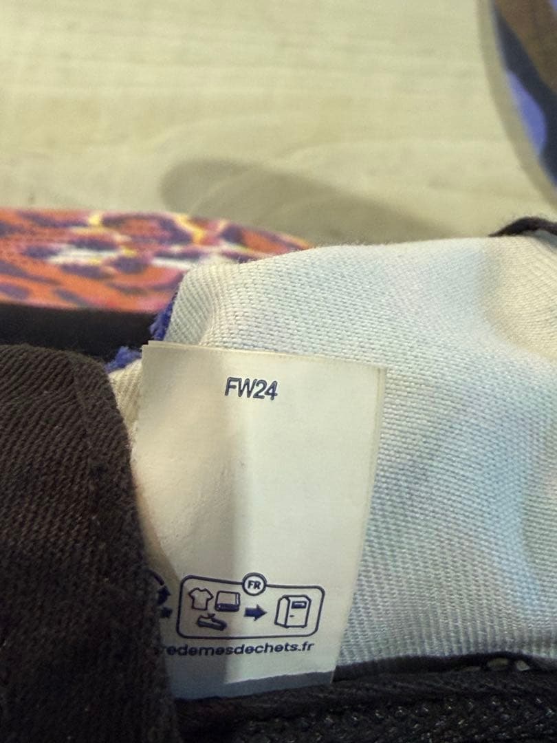 Supreme レオパード柄 キャップ　24FW