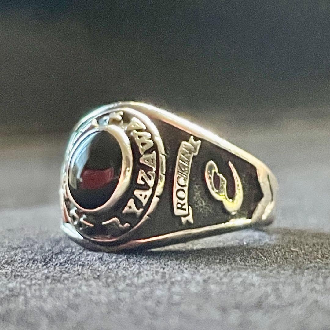 矢沢永吉 ★ Rockin E カレッジリング size 《 17 》