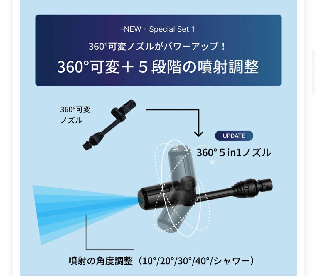 T-PROFESSIONAL HYDRO CLEANER アクセサリー