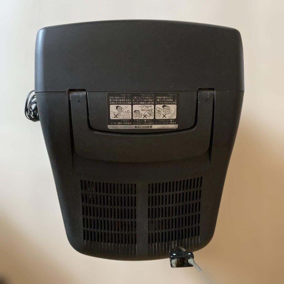 レトロな東芝ポータブルTV/VIDEO CD KARAOKE SYSTEM