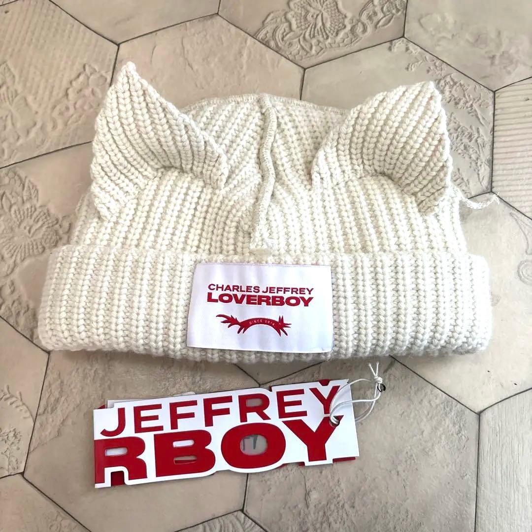 CHARLESJEFFREY LOVERBOY ビーニー猫耳ニット帽