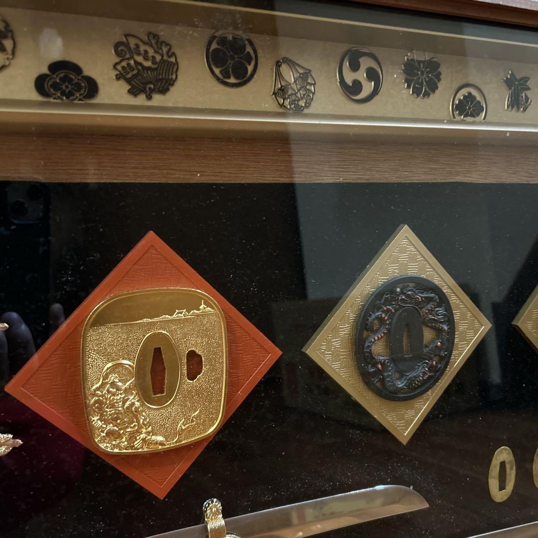 【☆送料込み☆】日本刀　模造刀額　【越中守正俊】レプリカ