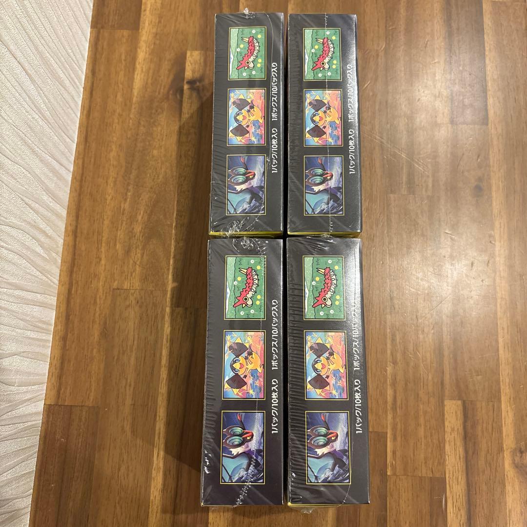 MEGAドリームEX 4boxセット シュリンクあり