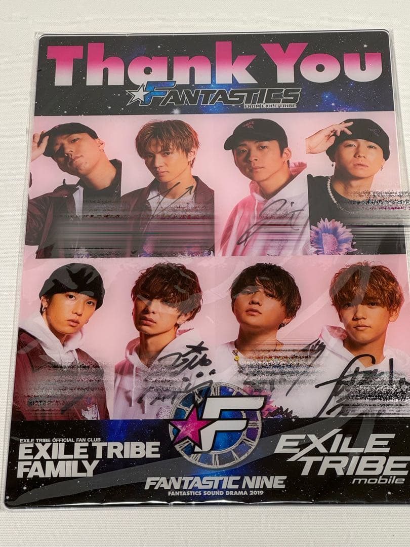 FANTASTICS 直筆サイン　オリジナルパネル