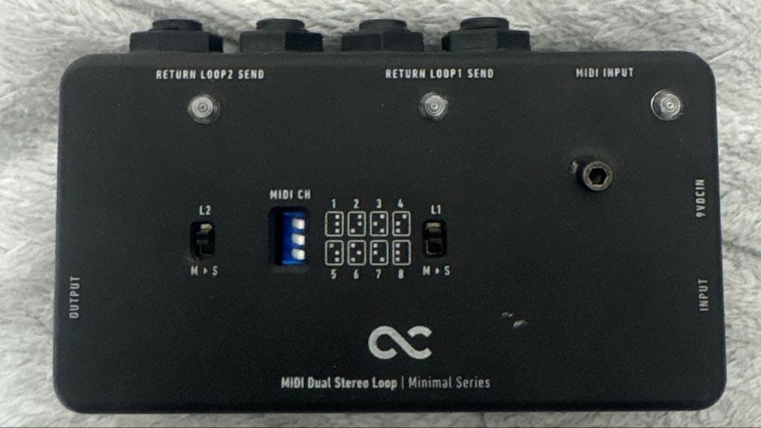ギター ONE CONTROL MIDI Dual Stereo Loop