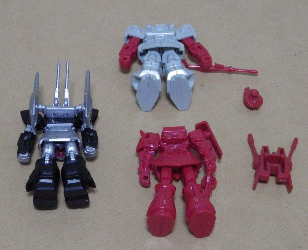 【改造＆塗装】1/250 機動戦士ガンダム ガチャガチャ 1985年頃