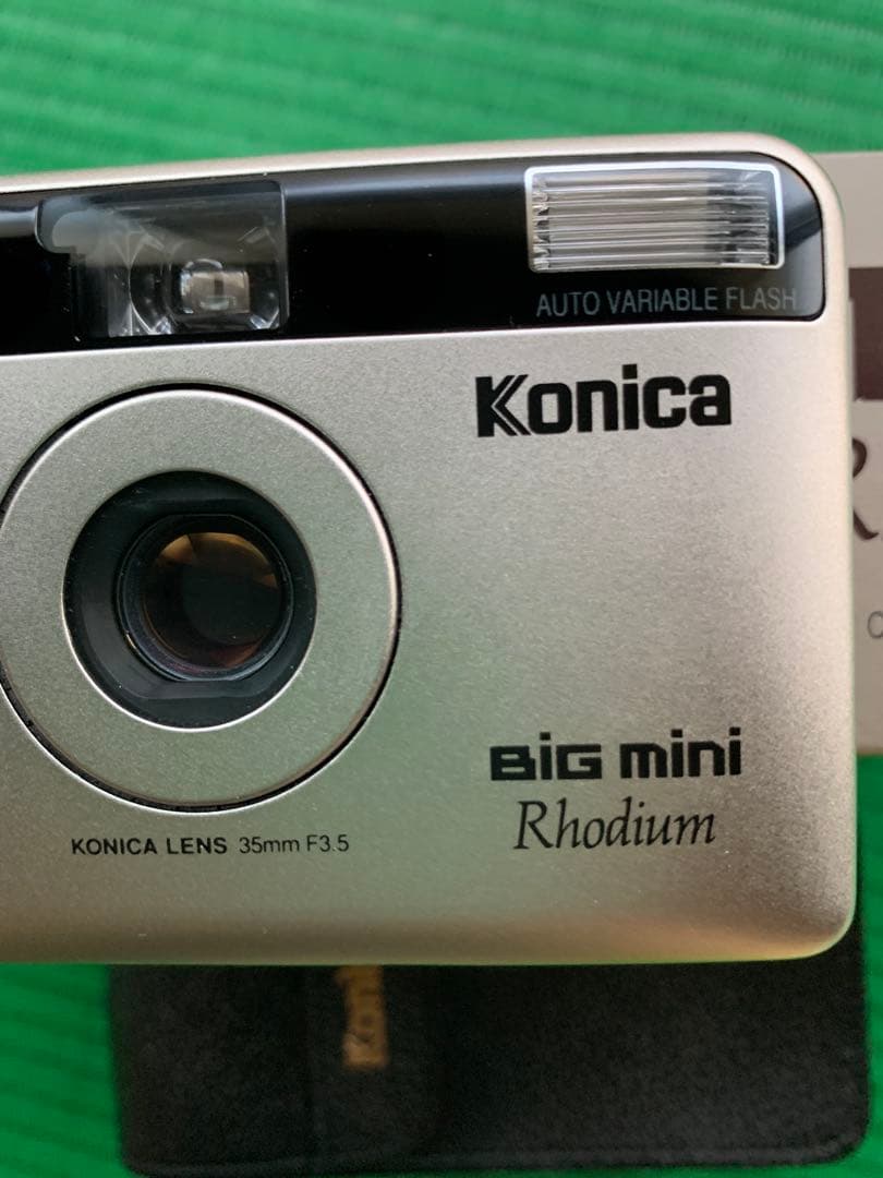 Konica BiG mini Rhodiumビック ミニ ロジウム ケース箱付