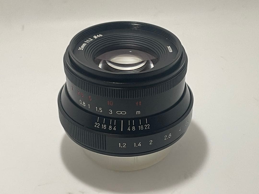 7artisans 35mm f1.2 Mark II Xマウント用