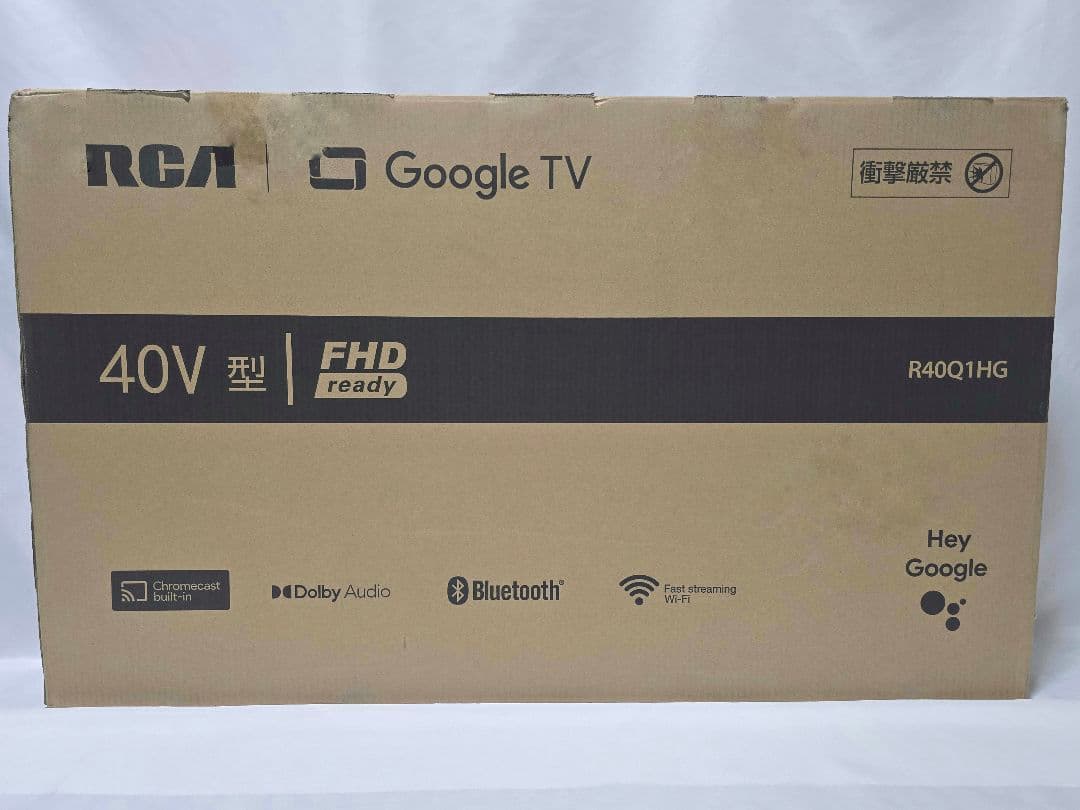 RCA R40Q1HG 40型 Ｗチューナーテレビ 2025年 GoogleTV
