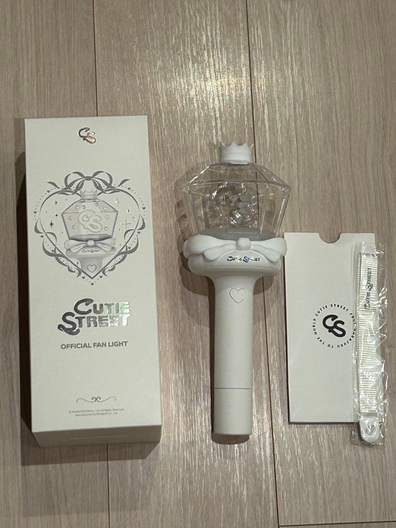 Cutie Street 公式ファンライト ホワイト　ペンライト