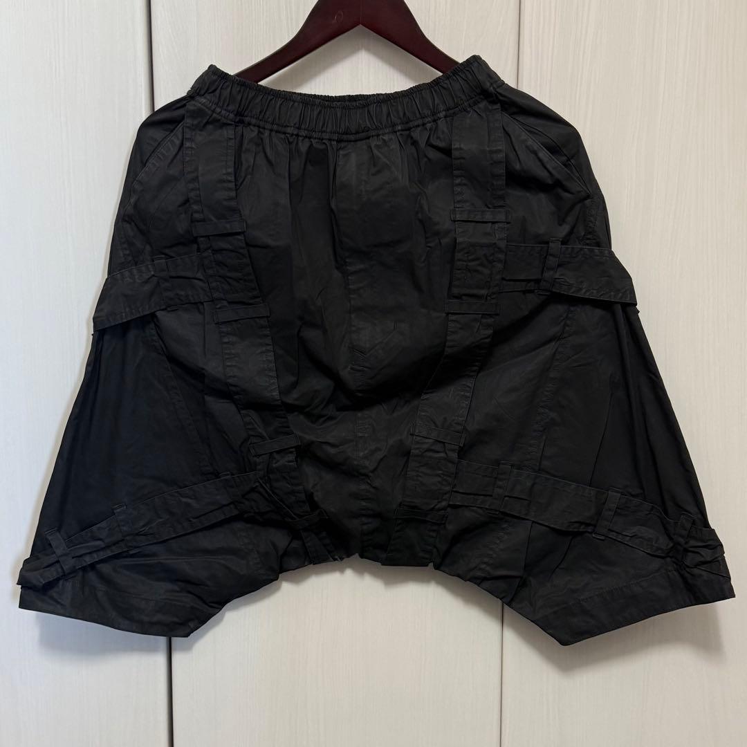 JULIUS ユリウス コーティングサルエルショートパンツ