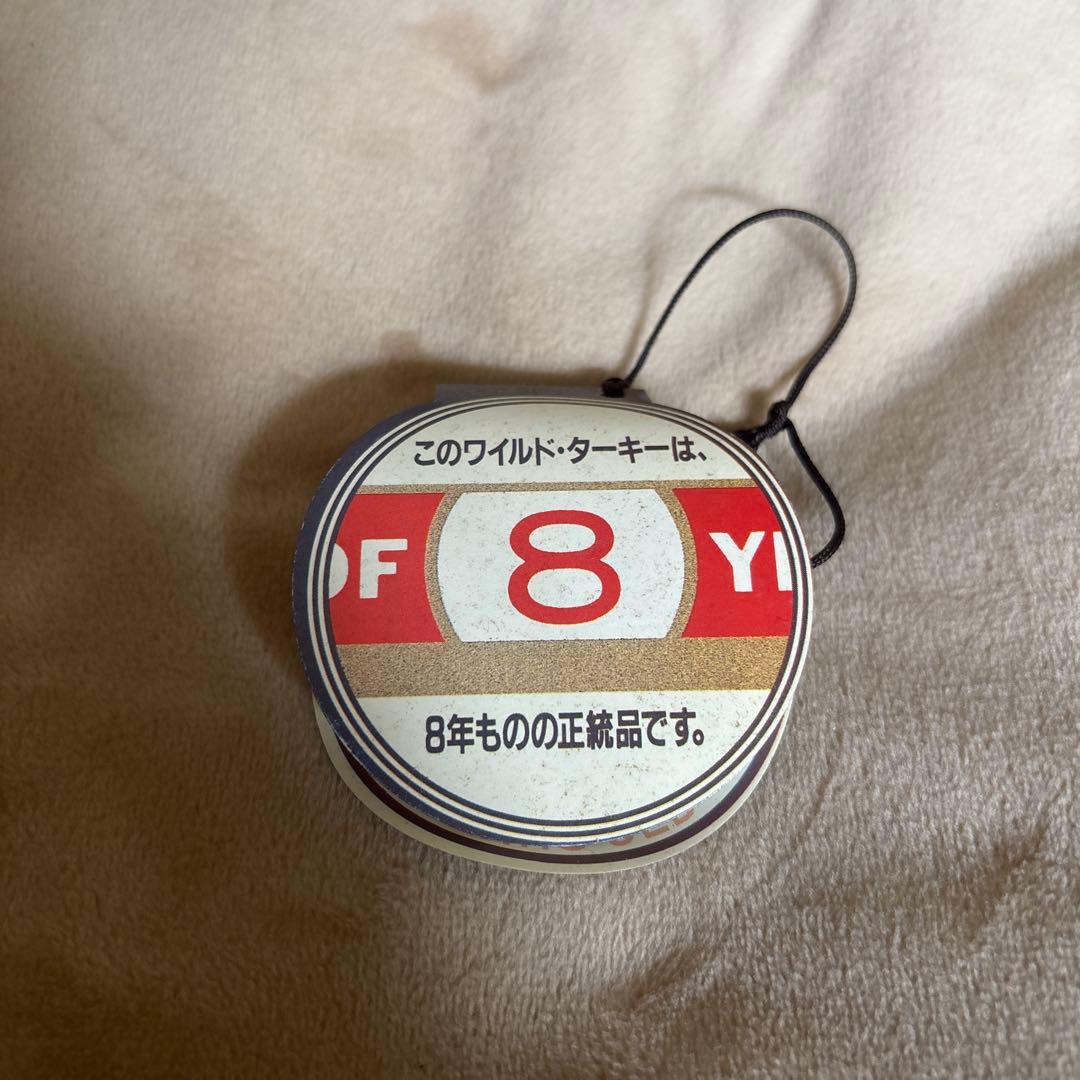 【稀少品】【未開封】ラベル付きWILD TURKEY 8年 バーボンウイスキー