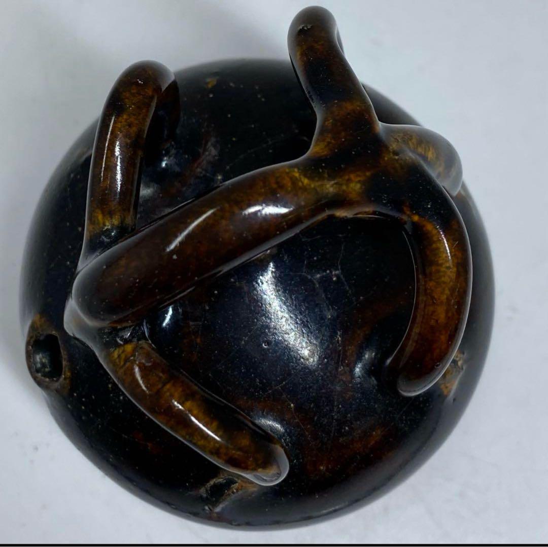 中国宋時代　黒紬水滴　高さ10㎝