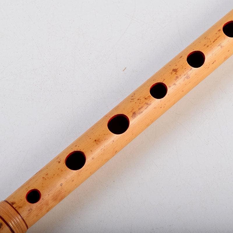 和楽器　木管楽器　喜月　横笛　竹笛　篠笛　袋付　N　8916