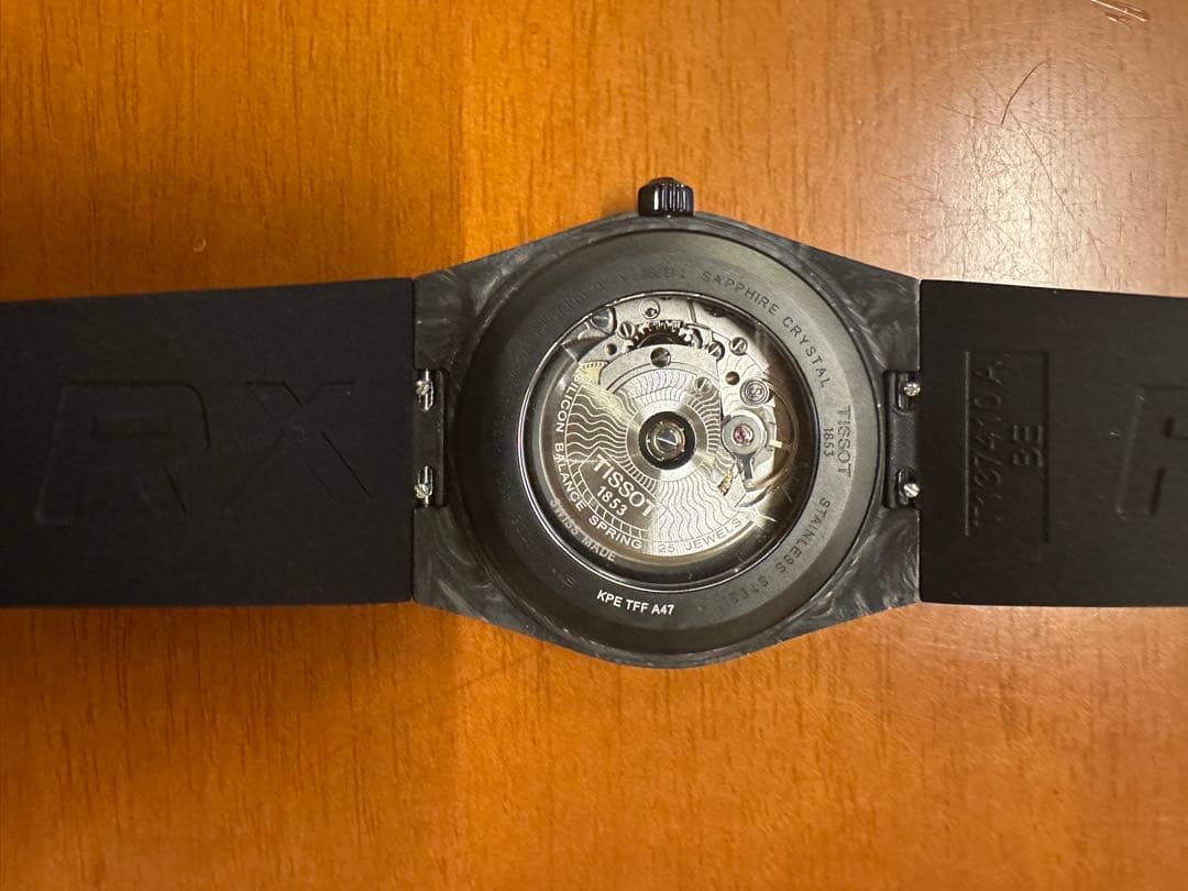 Tissot 自動巻き腕時計 ブラック