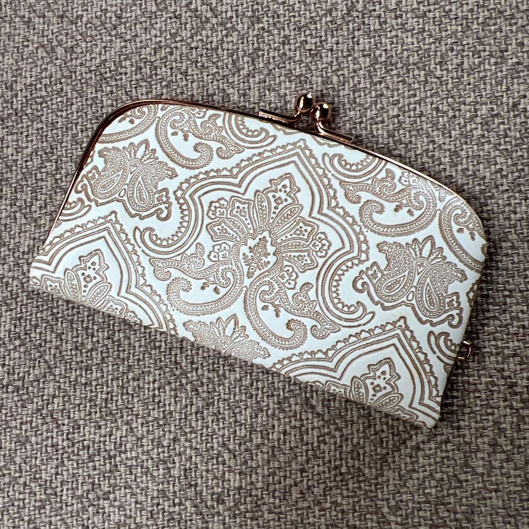 文庫革　がま口