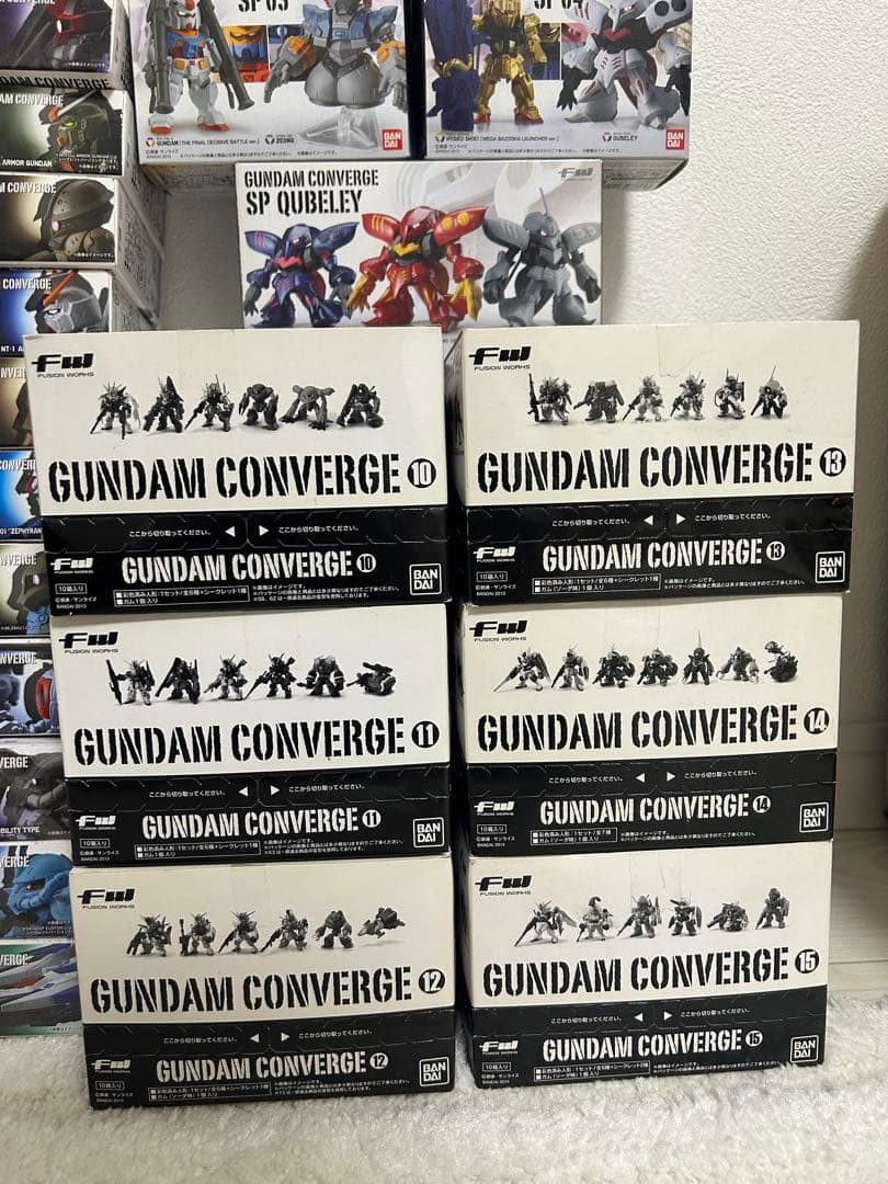 d*2様 【希少】未開封　ガンダムコンバージ　旧弾　BOX 引退　まとめ売り