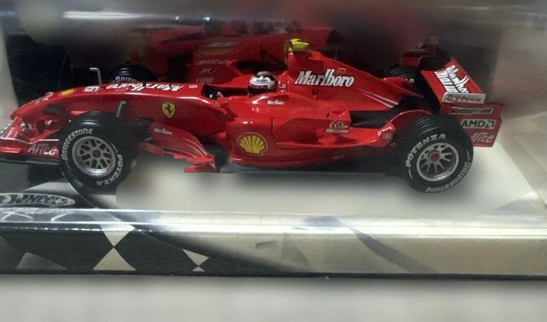 タバコ仕様Hot Wheels Ferrari F2007