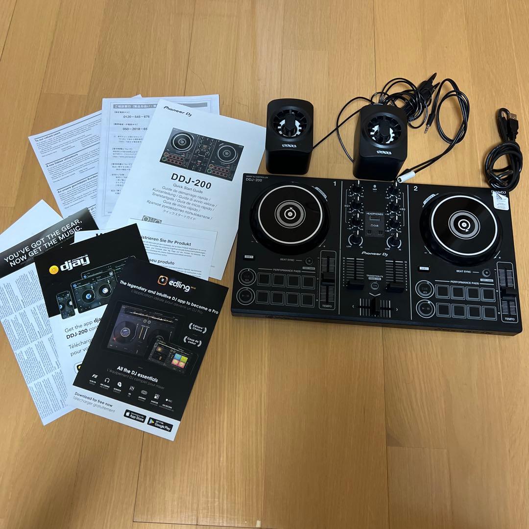 Pioneer DJ DDJ-200 DJコントローラー　24年製