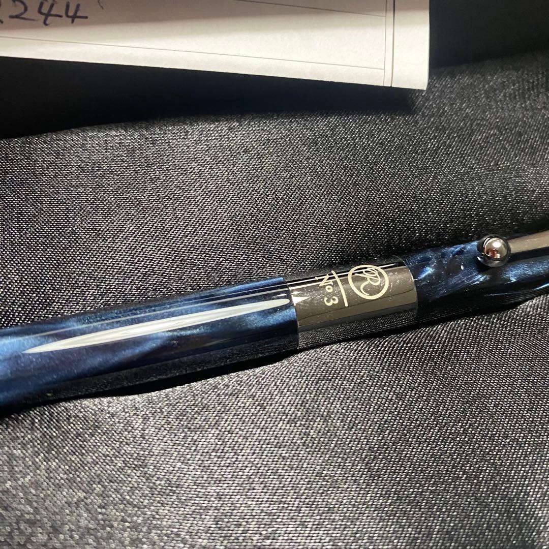 伊東屋 Romeo No.3 万年筆 細軸 イタリアンブルー（細字）