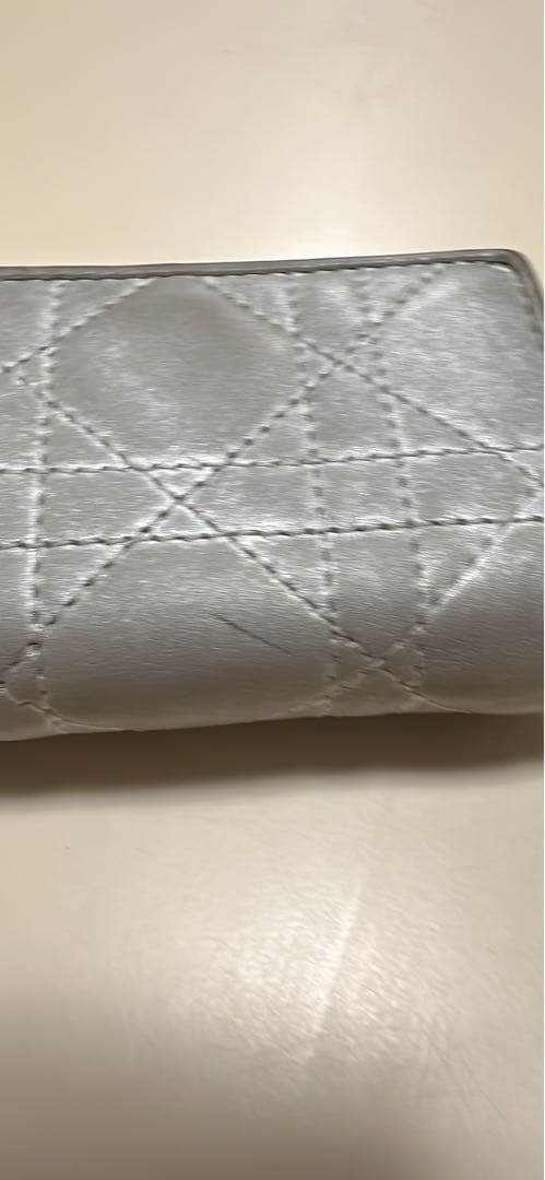 危*知様 DIOR ❤️キルティング　三つ折り財布