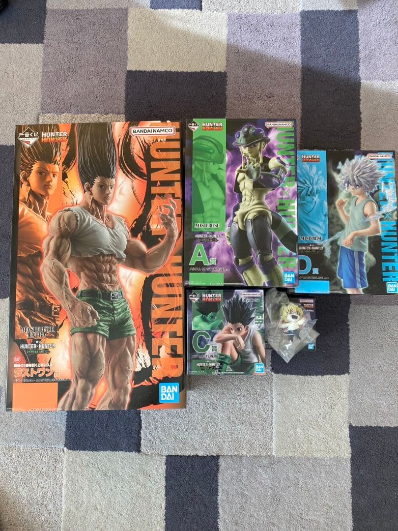 一番くじ　ハンターハンター　メルエム　ゴン　キルア　シャウアプフ　ラストワン