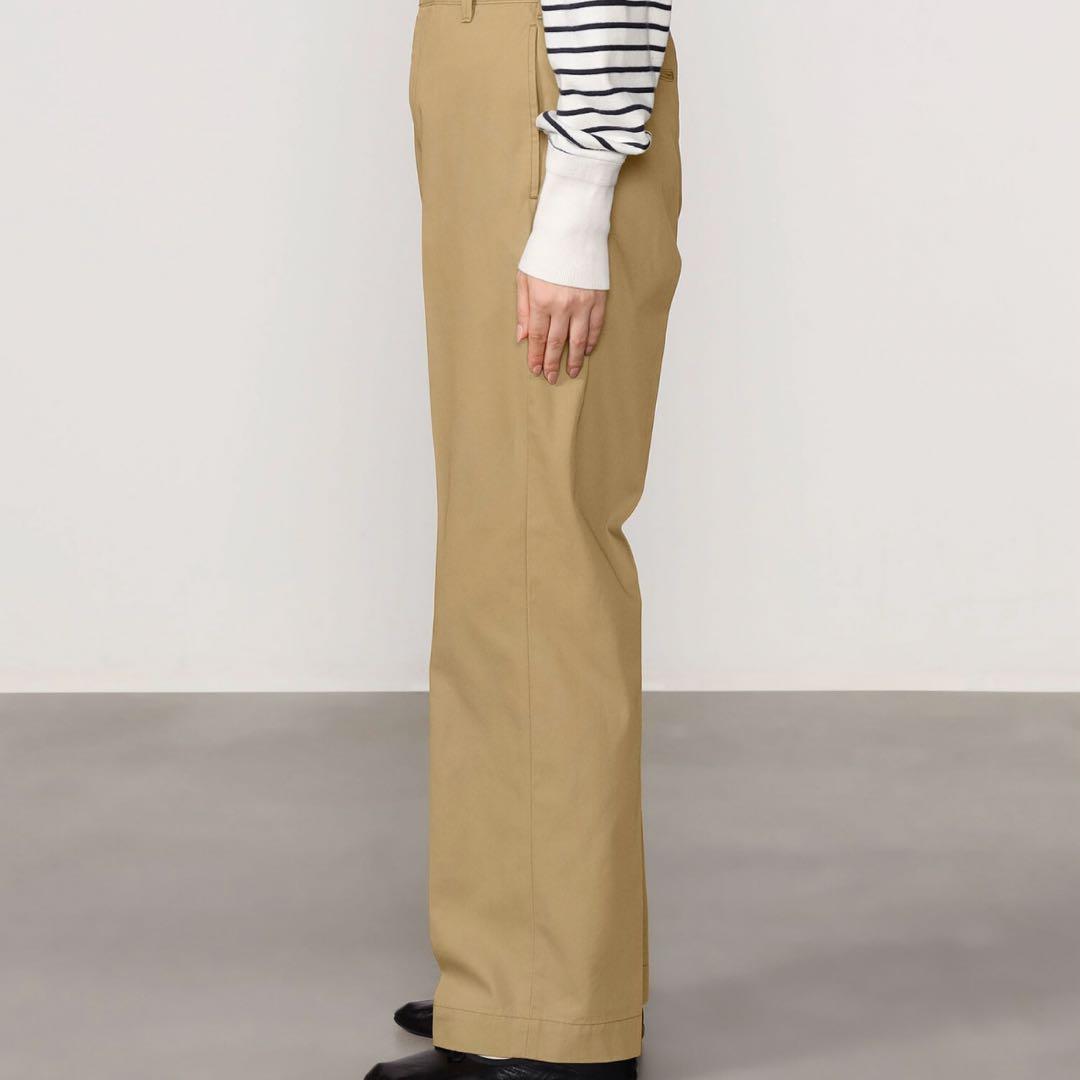 パンツ THE SHINZONE WASHED HIGHWAISTCHINO WOMEN