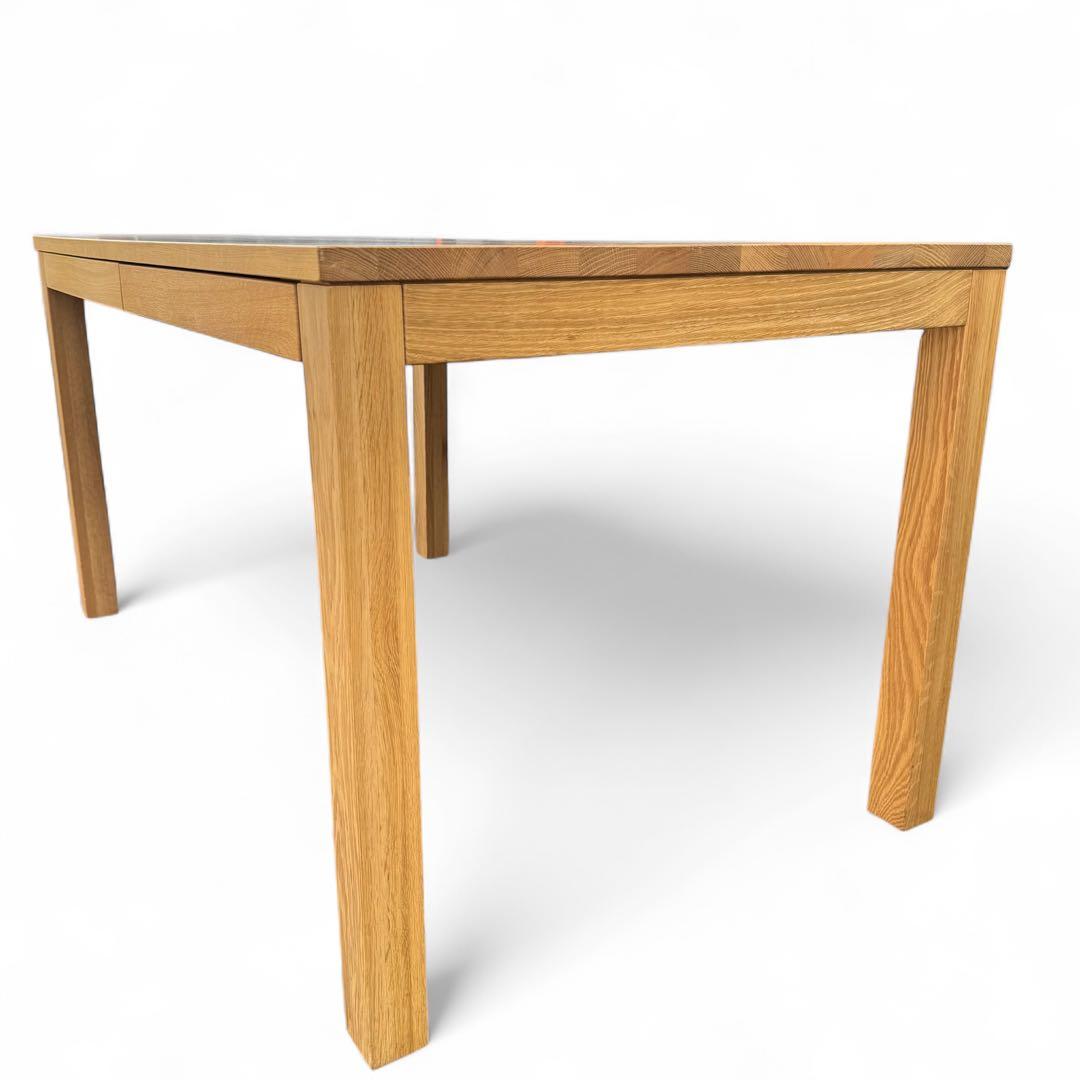 【美品】無印良品 MUJI 140cm ダイニングテーブル 引出付 2021年