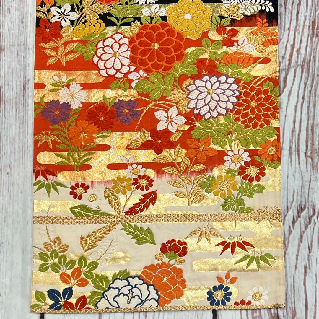 Mmmmmmi　振袖・袋帯セット　金駒　振り袖　総絞り