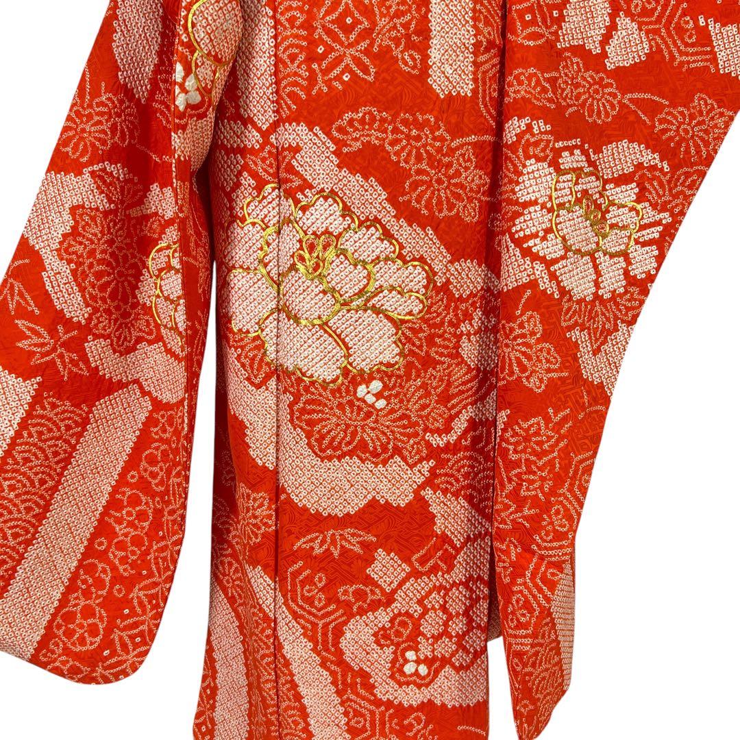 Mmmmmmi　振袖・袋帯セット　金駒　振り袖　総絞り