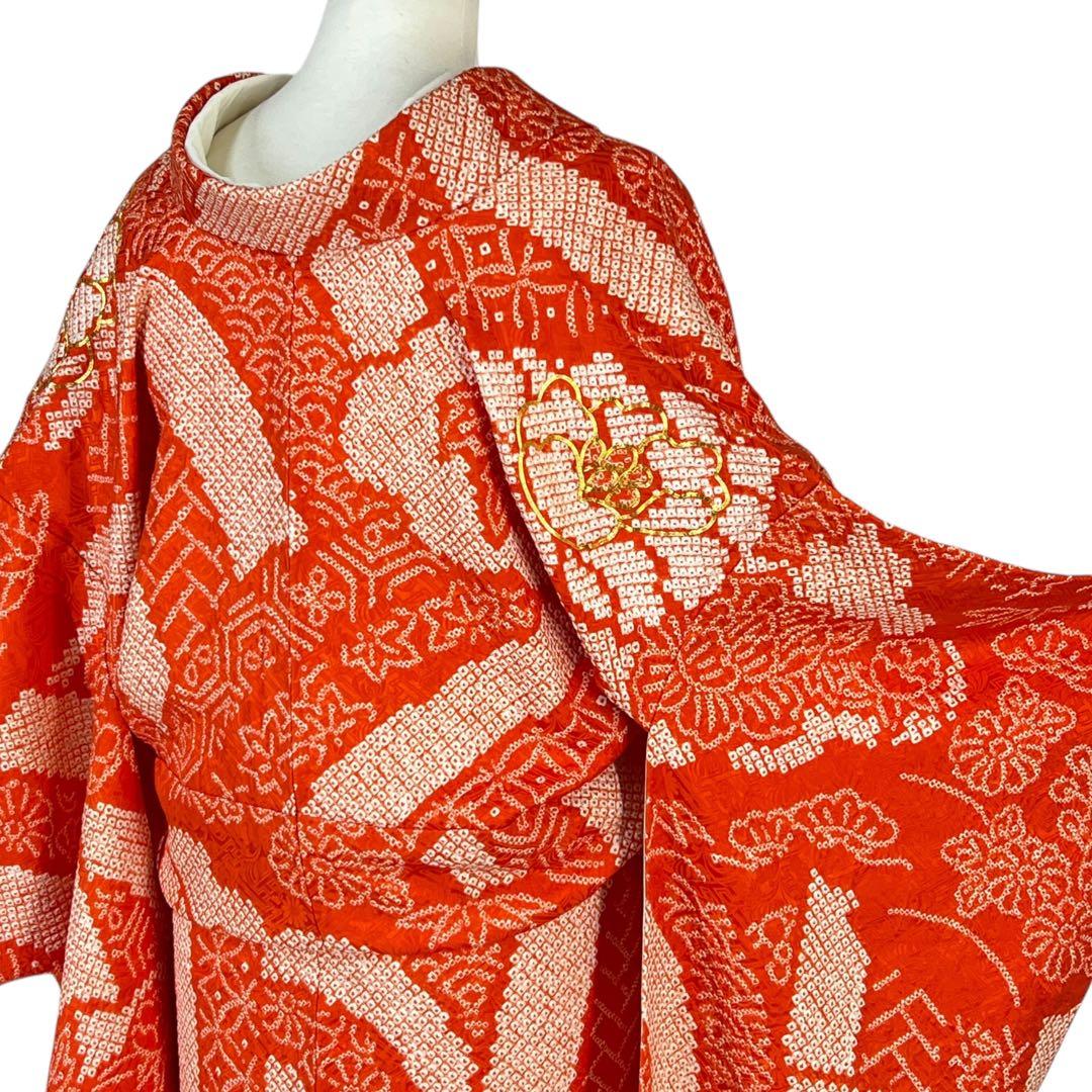 Mmmmmmi　振袖・袋帯セット　金駒　振り袖　総絞り