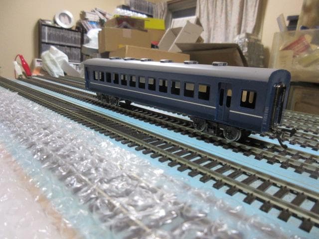 ミニ ブルートレイン列車セット（HOゲージ） （金属製/カツミ・エンドウ製品）