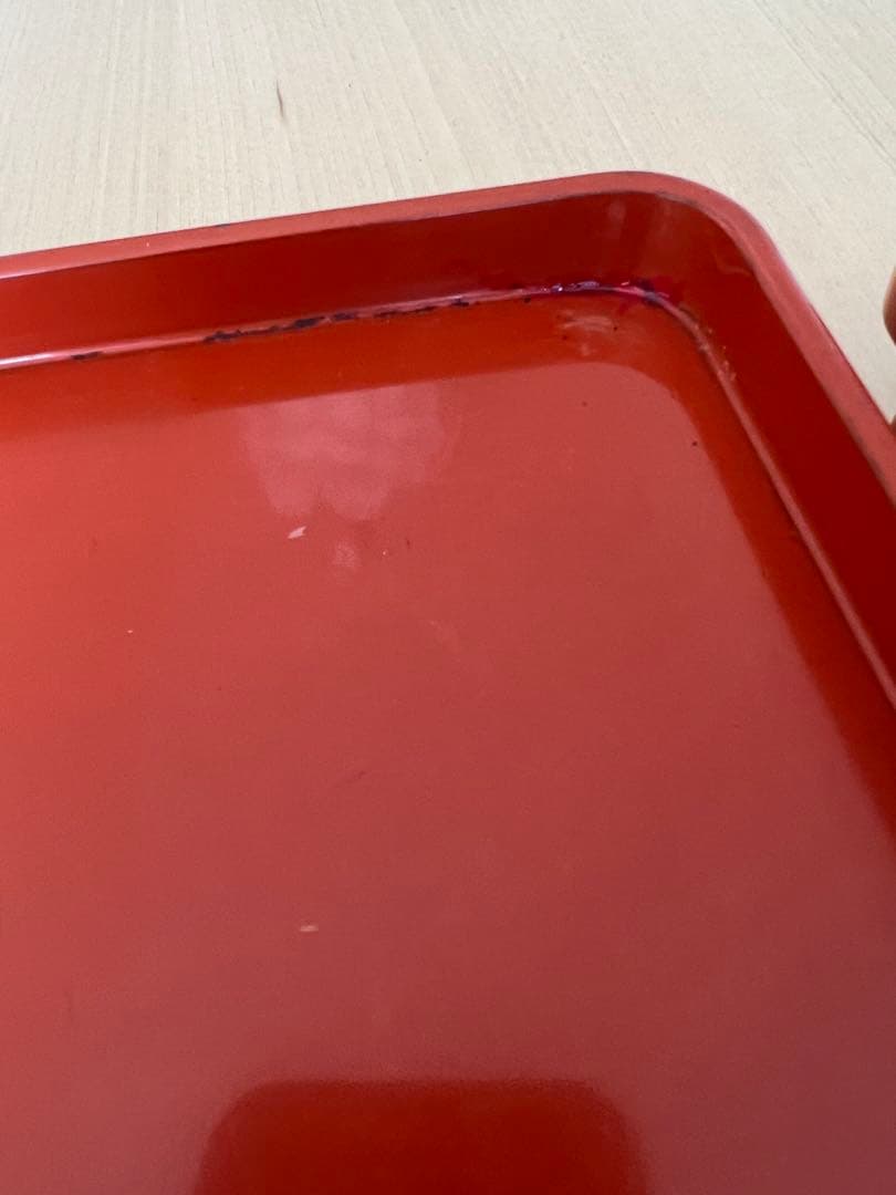 骨董　江戸末期　脚付き　盆4枚