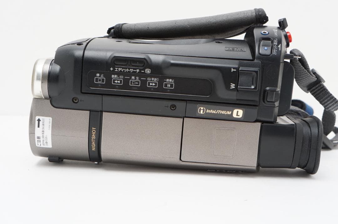 ＜動作品＞SONY CCD-TR290 Hi8 ビデオカメラ