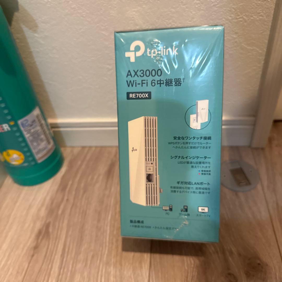 tp-link AX3000 wi-fi6中継器 RE700X