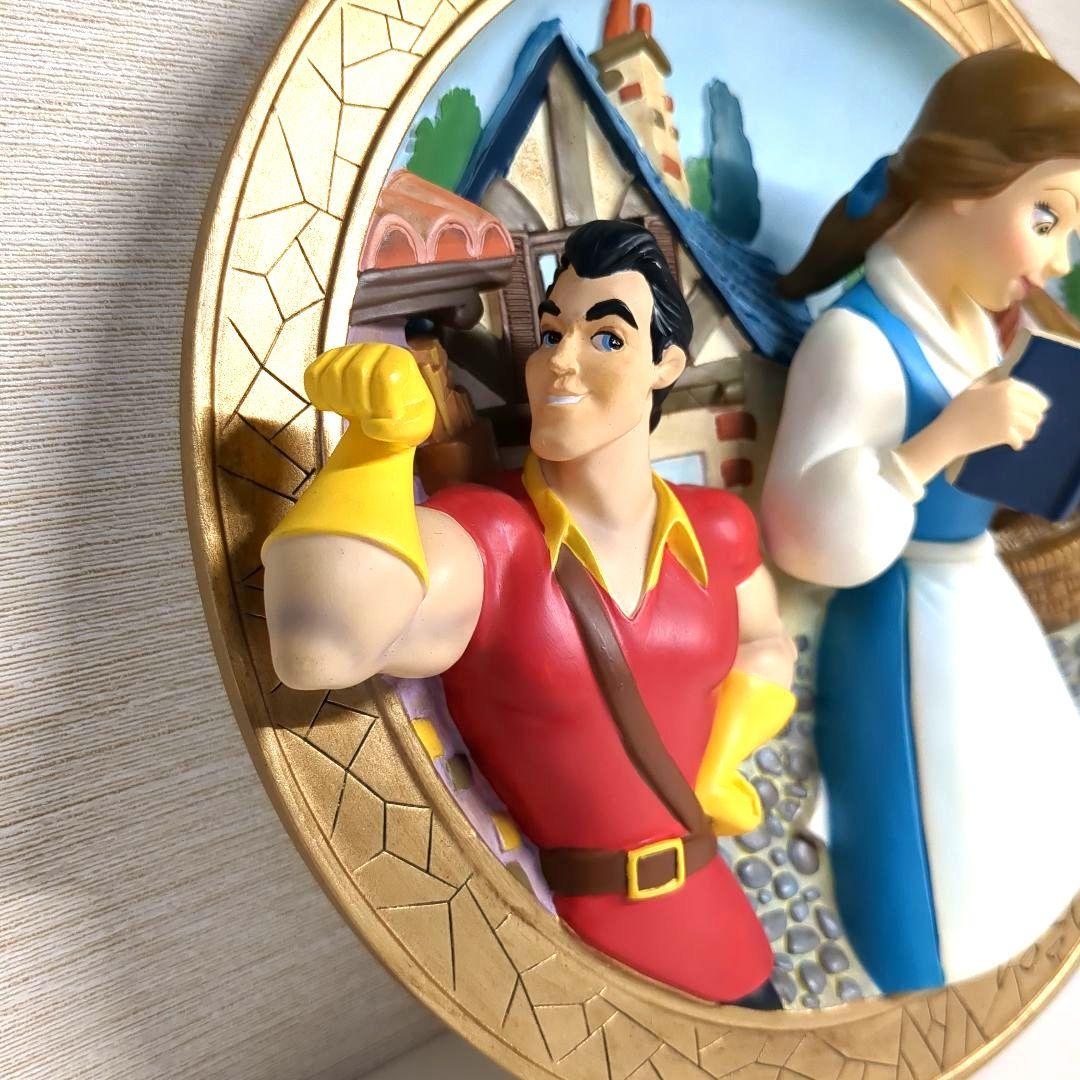 美女と野獣 3Dレリーフプレート ディズニーストア