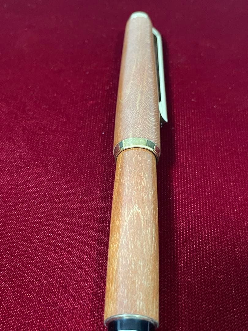 極美品　1972年製　初代 高級天然　イタヤカエデ 大型18K パイロット