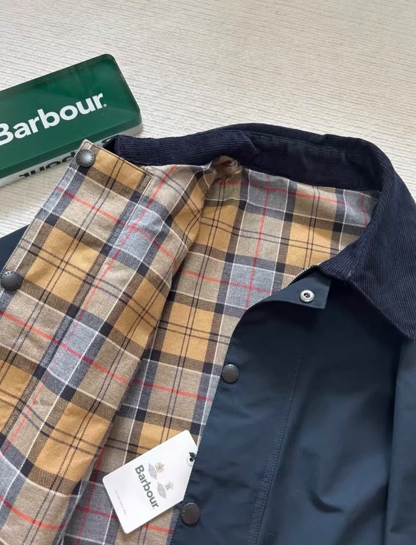 Barbour TransporterOS版型リバーシブルジャケット